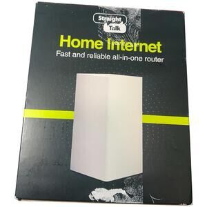 Straight Talk Home Internet All-in-One Router White Prepaid STFXFWF-100V5CPWP